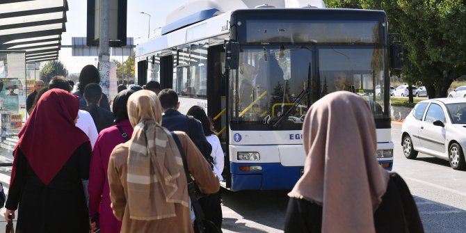 AYBÜ-Saray-Ulus-Kızılay hattı hem ekspres hatta dönüştürüldü hem de servis sayısı artırıldı