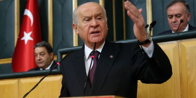 Bahçeli'den çok sert yazılı açıklama