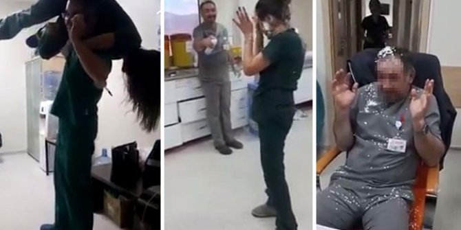 Acil servis yoğun bakımda 'eğlence' görüntülerine soruşturma