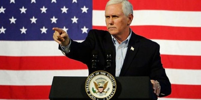 Mike Pence'ten provokatif açıklama: ABD sizin yanınızda