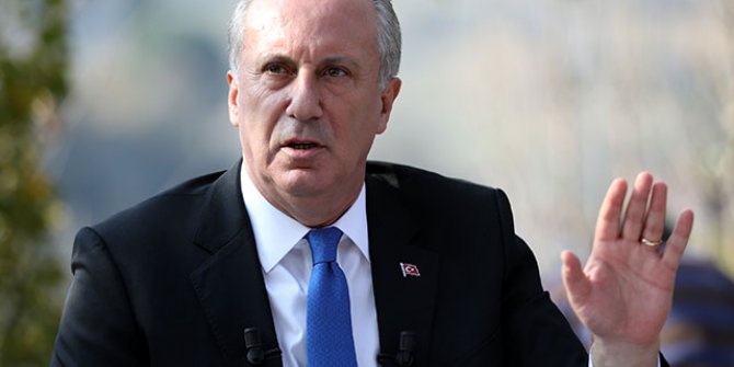 Muharrem İnce: Bu tezgah çözülmeden Türkiye'de CHP'nin temiz siyaset yolculuğu yara alır