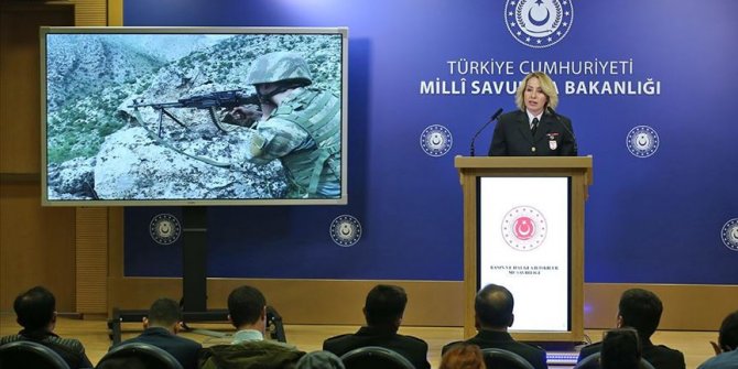 MSB: Pençe operasyonlarında bugüne kadar 163 terörist etkisiz hale getirildi