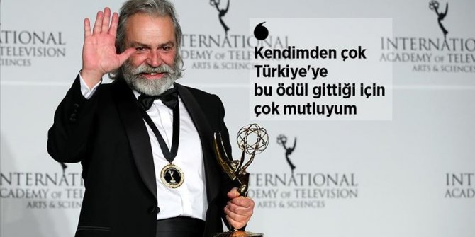 Haluk Bilginer 47. Uluslararası Emmy Ödülleri'nde 'en iyi erkek oyuncu' seçildi