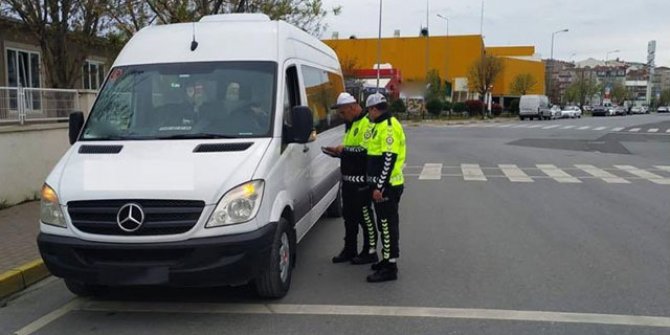 Okul servisleri denetlendi, 91 araç trafikten men edildi