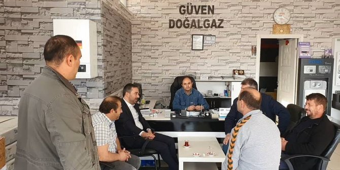 Başkan Ertuğrul Çetin güne esnaf ziyaretleri ile başlıyor 