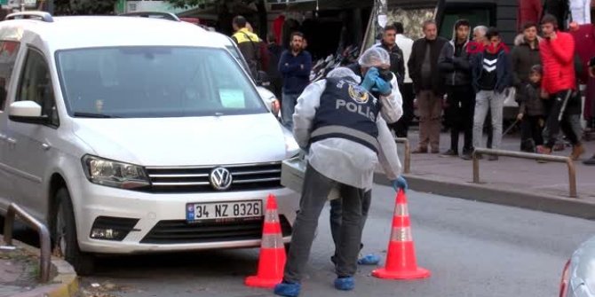 Cadde ortasında dehşet