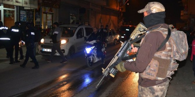 Adana'da nefes kesen asayiş operasyonu
