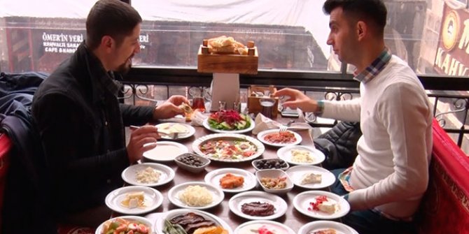 Serpme kahvaltıda 'israf' tartışması
