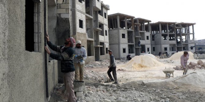 İdlib’te, 'Yeni hayat konutları' artıyor