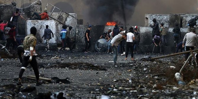 Irak'ta göstericilere ateş açıldı: Çok sayıda ölü ve yaralı var