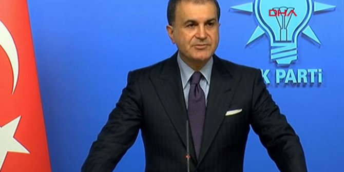 Ömer çelik'ten gündeme dair flaş açıklamalar