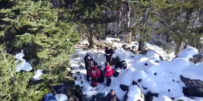 Uludağ'da kaybolan dağcılarla ilgili flaş gelişme