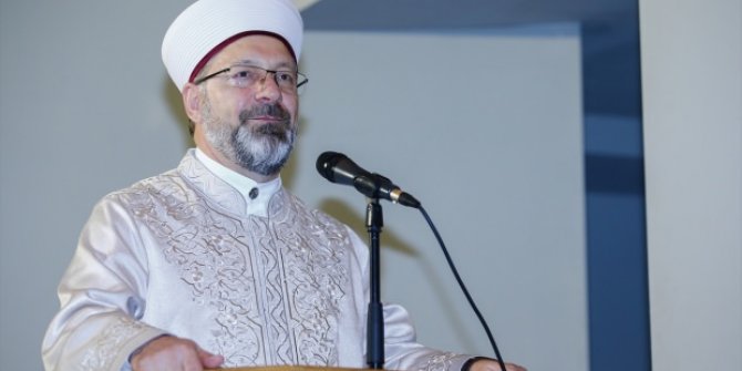 Ali Erbaş: Ahirete inanmayan birisi Müslüman olamaz