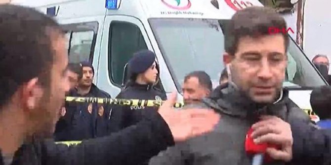 DHA muhabirine çirkin saldırı!