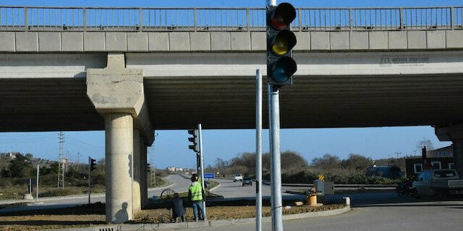 Türkiye'nin tek trafik lambası olmayan ilde artık trafik lambası var