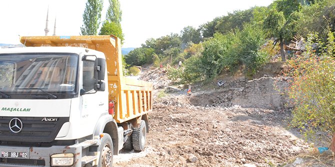 Kızılcahamam’da TOKİ çalışmaları devam ediyor