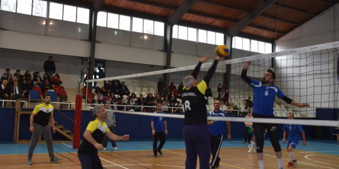 Kızılcahamam'da voleybol turnuvası devam ediyor