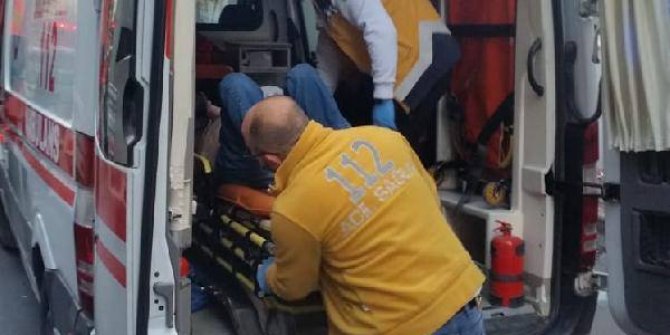 Şişli'de binanın çatısı çöktü