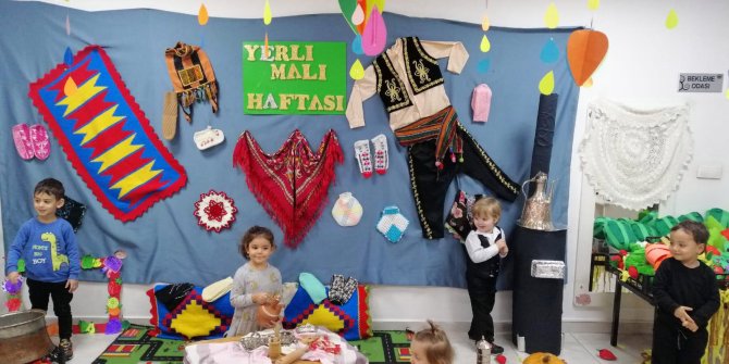 Yenimahalleli miniklere yerli malı anlatıldı