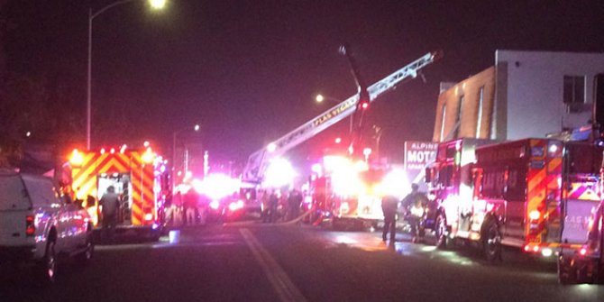 Las Vegas'ta motelde yangın: 6 ölü, 13 yaralı