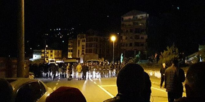 Uzungöl'de yıkım gerginliği