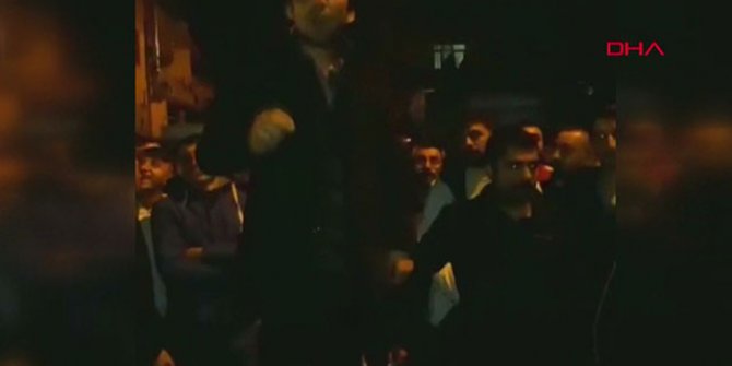 Tacizle suçlanan kişi, serbest bırakıldı, mahalleli ayağa kalktı