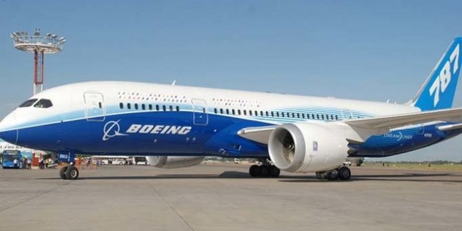 Boeing'de yeni gelişme