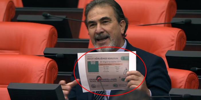 Hastane duvarında alkolü meşru gösteren afiş: Vekil küplere bindi