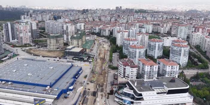 Mamak Metrosu inşaatı nedeniyle bu yollar trafiğe kapalı
