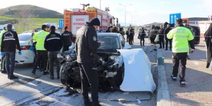 Feci kaza: 1 ölü 2 yaralı