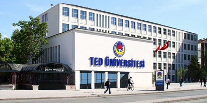 Ankarada yer alan TED üniversitesi ana binası