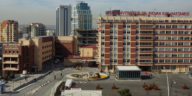 Ankarada bulunan ufuk üniversitesi ridvan ege hastanesi binası