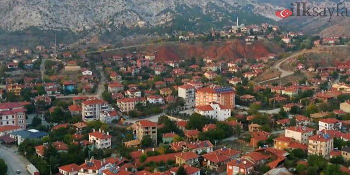 Nallıhan'ın kuşbakışı görüntüsü