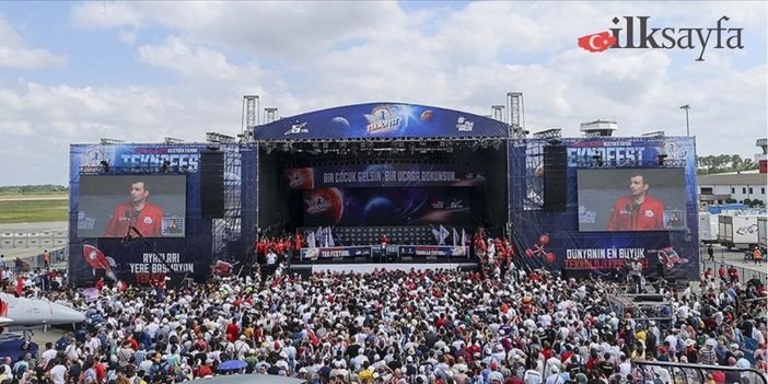 Teknofest festival alanından bir görüntü