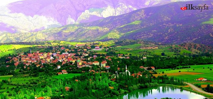 Çorum ilçeleri arasında turistik yerler açısından öneme sahip Ortaköy ilçesinden bir görüntü