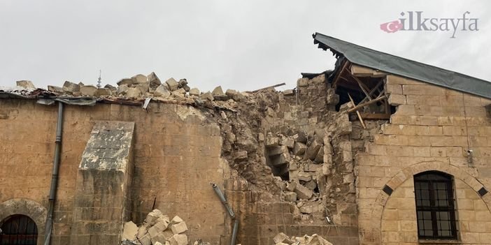 Gaziantep Kalesi yıkılma görüntüleri