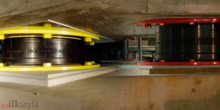 renkli sismik izolatör fotoğrafı