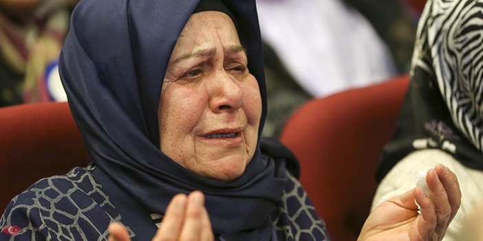 Hac kurası çekilirken teyzenin fotoğrafı