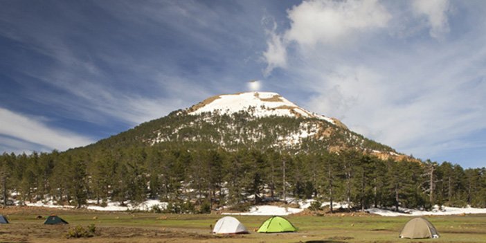 Sandras Dağı nerede diye soranlar için dağdan manzara