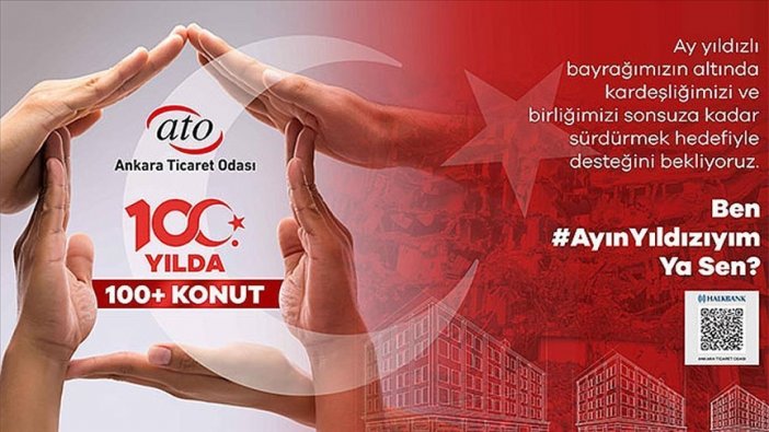 Ay yıldızlıyım ya sen konut kampanyası