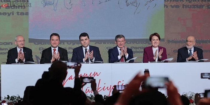 6'lı masanın adayı kim belli oldu