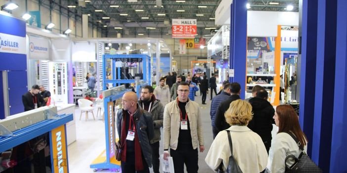 Asansör fuarından bir görüntü