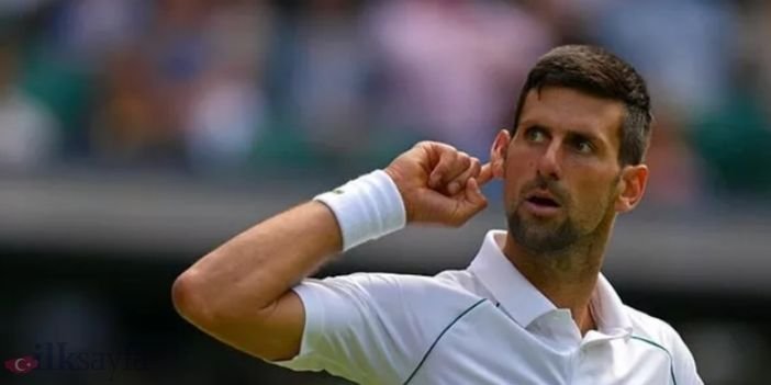 Novak Djokovic tenis maçında