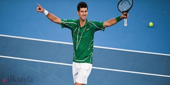 Novak Djokovic maç kazandıktan sonar