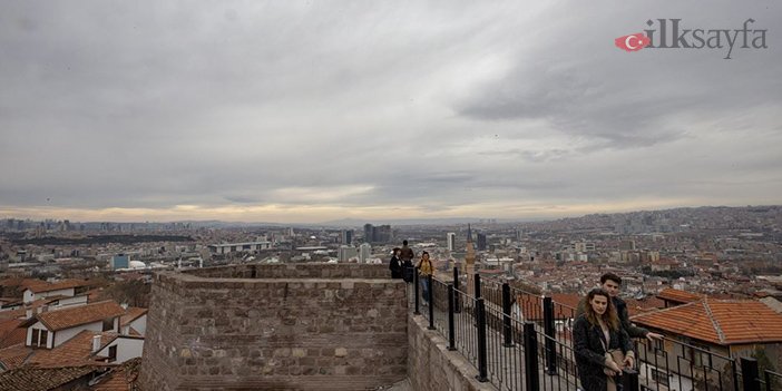Ankara Kalesinden manzara