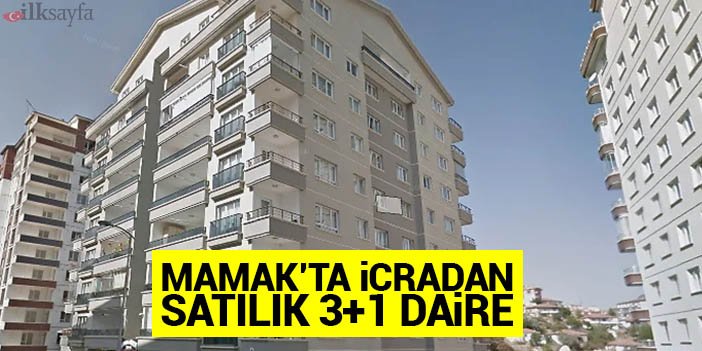mamak icradan satılık 3+1 daire