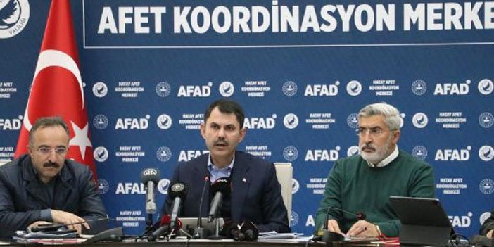 Bakan Kurum konut açıklaması