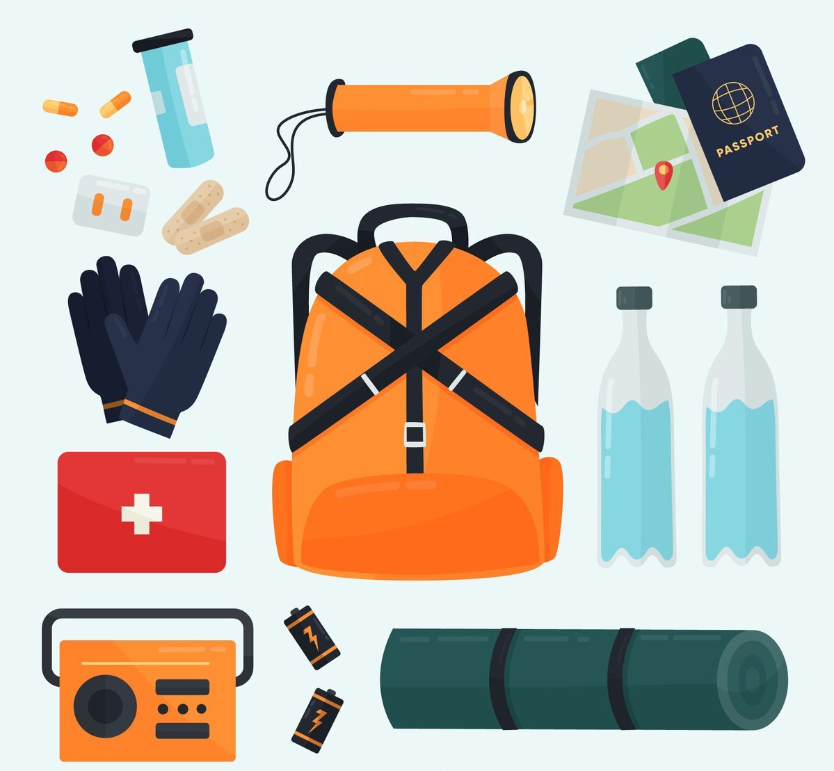 Depremden korunma yollarından biris de deprem çantası hazırlamaktır.