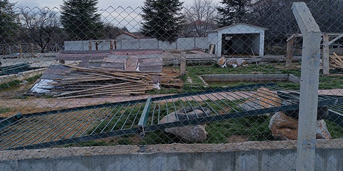 ankara gölbaşı yıkılan hayvanat bahçesi