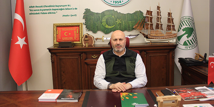 TMMOB Orman Mühendisleri Odası Genel Başkanı Hasan Türkyılmaz